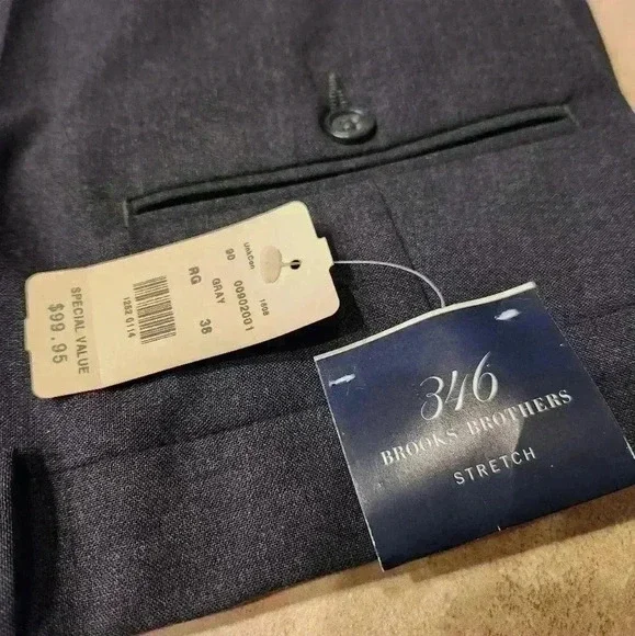 346 Brooks Brothers Stretch Wool Dress Pants/Slacks